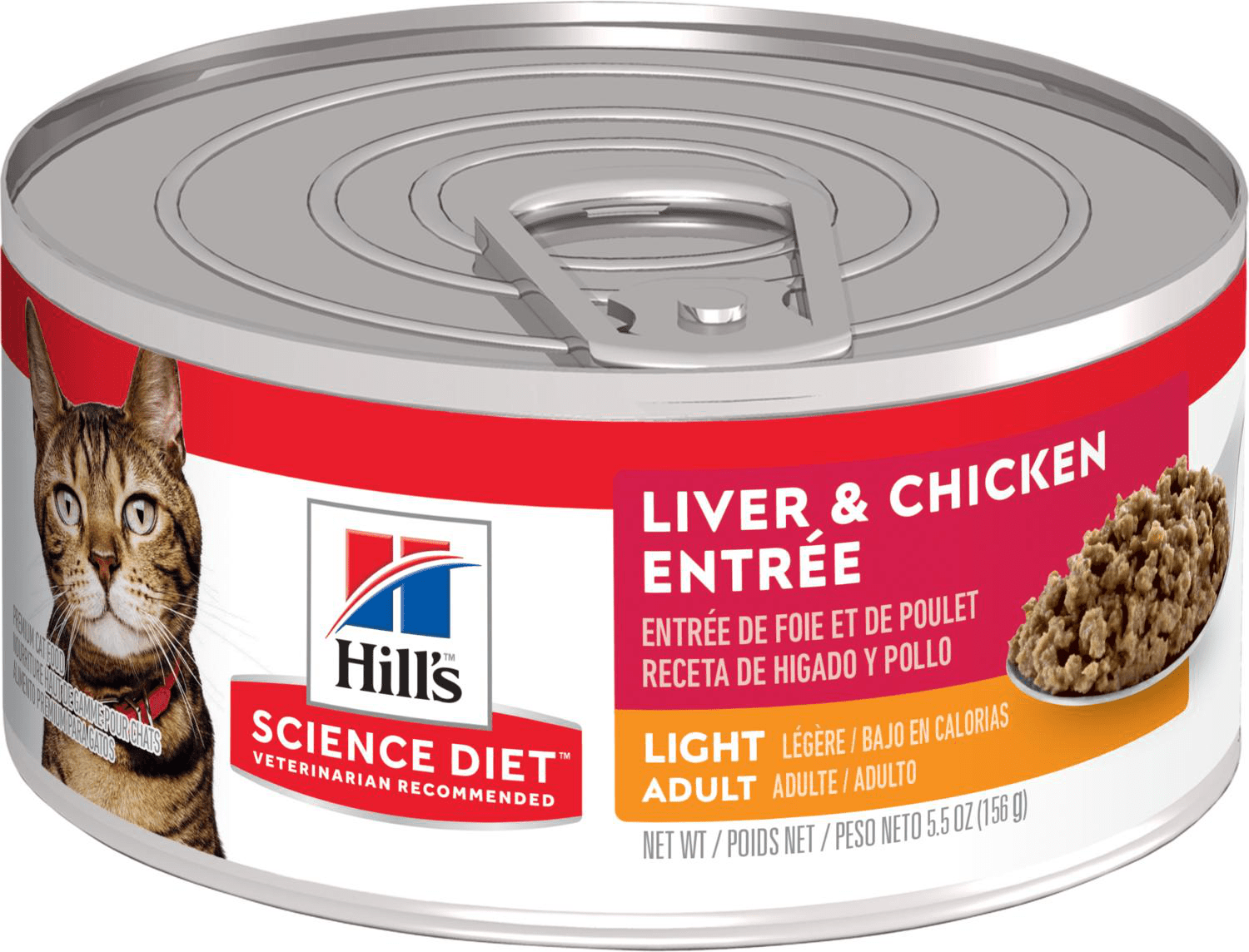 Hill's Science Diet Adult Light Liver & Chicken Entrée
